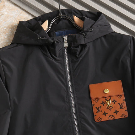 LV BLACK WINDBREAKER 238971