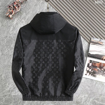 LV BLACK HOODED JACKET 239167