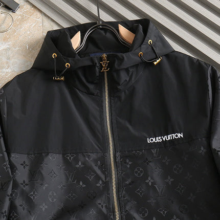 LV BLACK HOODED JACKET 239167