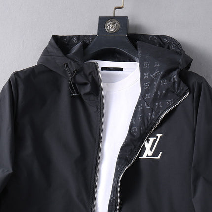 LV BLACK DOUBLE-SIDED JACKET 239168