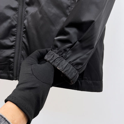 LV DOUBLE-SIDED JACKET BLACK AND BROWN 239023