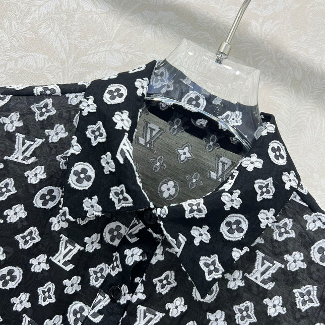 LV SLEEVELESS TOP WITH SCALLOPED LACE HEM 263195