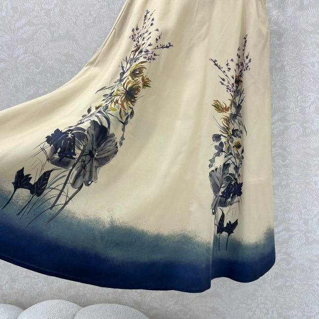 DIOR PRINTED DRESS IN COTTON 275225