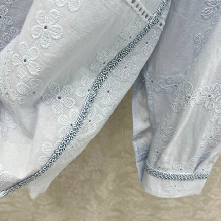 VALENTINO LONG-SLEEVE TOP AND SHORTS SET 275213