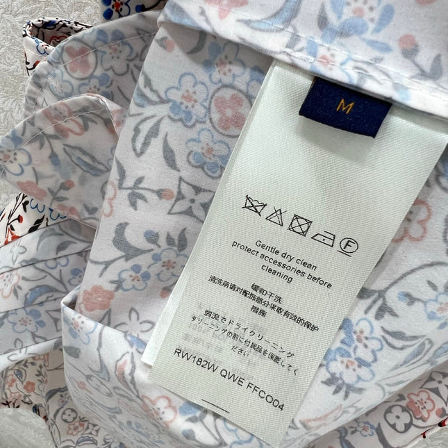 LOUIS VUITTON MONOGRAM FLORAL PRINT DRESS 275199