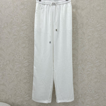 LOUIS VUITTON WIDE-LEG PANTS WITH MONOGRAM PATTERN 275194