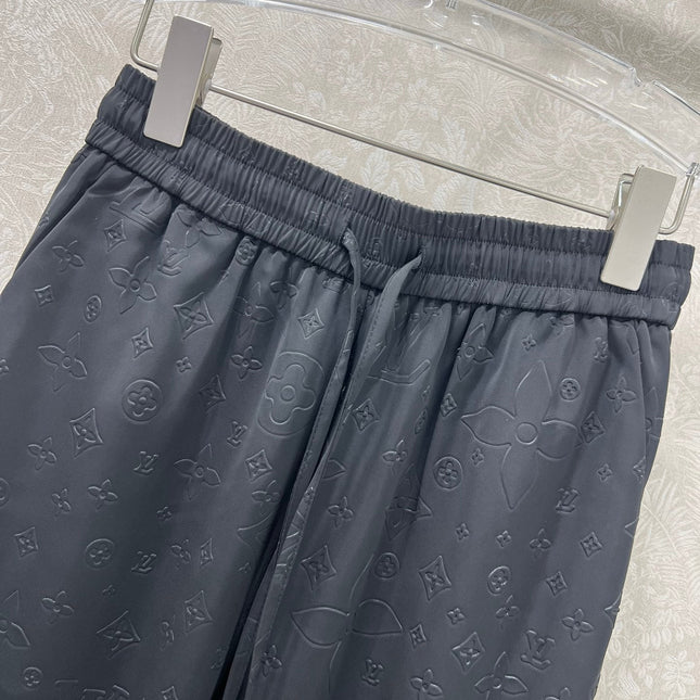 LOUIS VUITTON WIDE-LEG PANTS WITH MONOGRAM PATTERN 275196