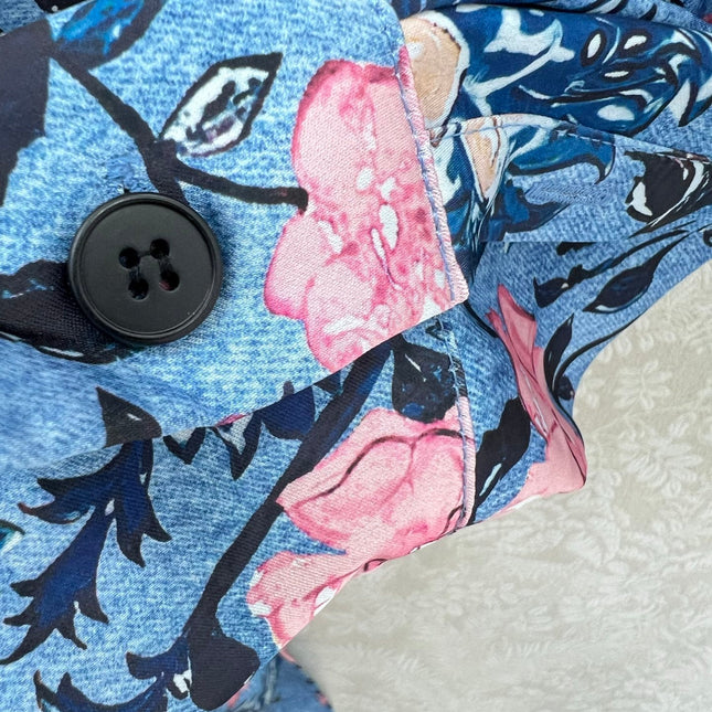 LV BELTED LONG SHIRT DRESS 275181