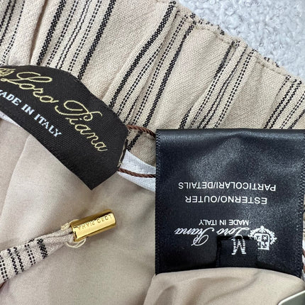 RALPH LAUREN STRIPED LINEN SHORTS 269163