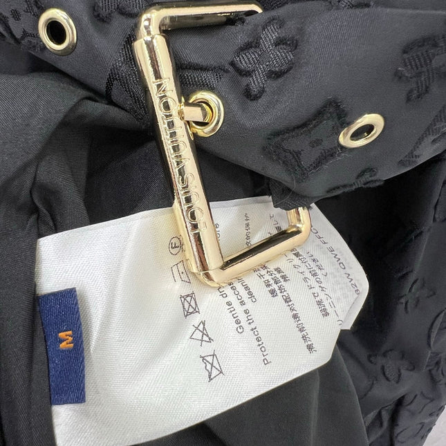 LV BLACK SLEEVELESS DRESS WITH BELT 269226