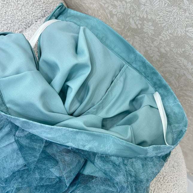 DIOR BLUE TULLE SKIRT 269229