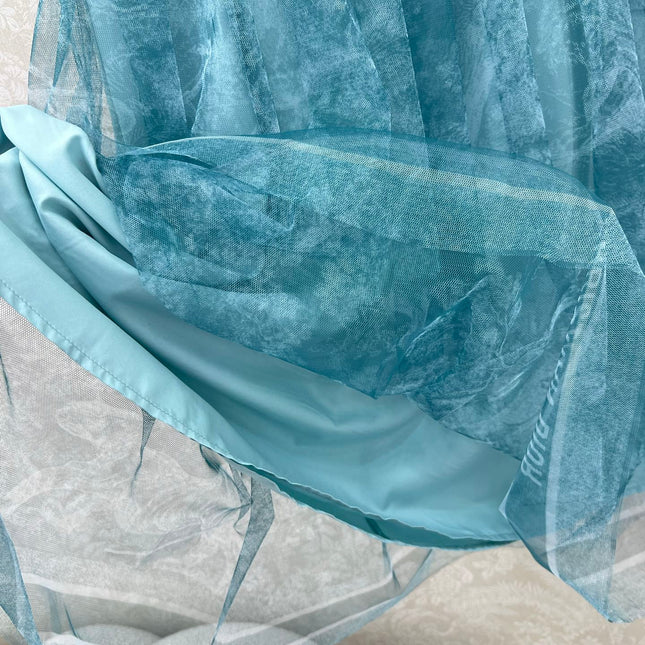 DIOR BLUE TULLE SKIRT 269229