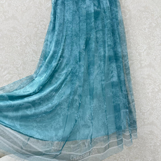 DIOR BLUE TULLE SKIRT 269229