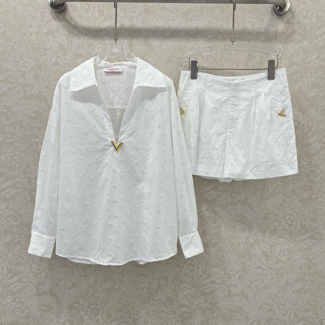 VLTN COTTON AND LINEN SET 269350