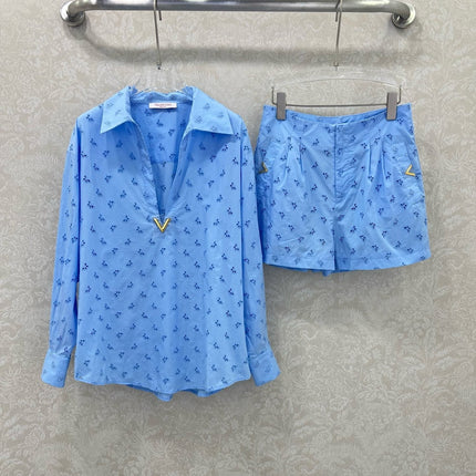 VLTN COTTON AND LINEN SET 269348