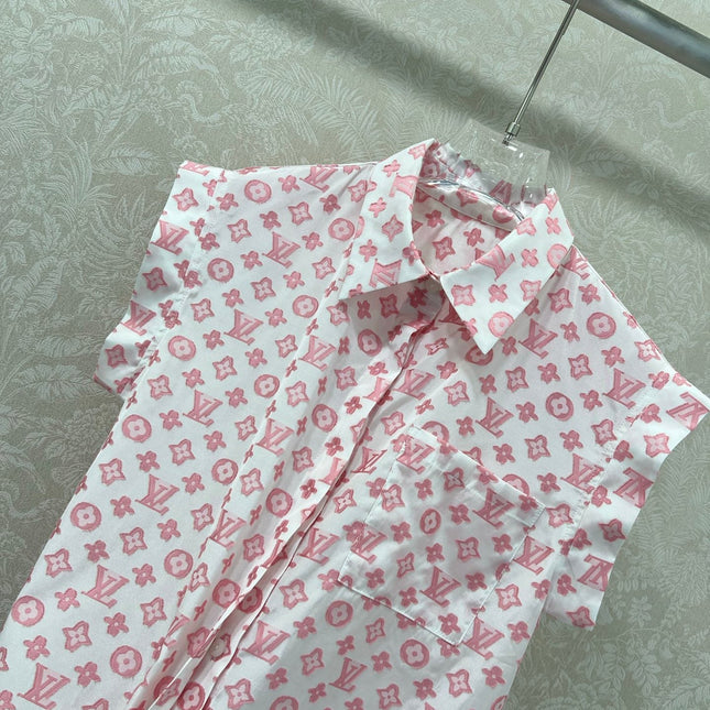 LV SLEEVELESS LOGO PRINT TOP 269947