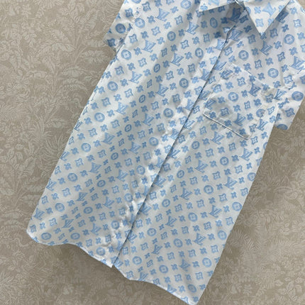 LV SLEEVELESS LOGO PRINT TOP 269949