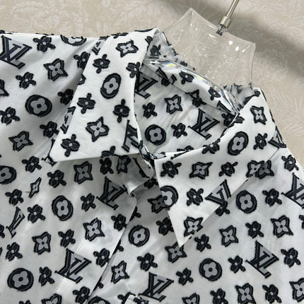 LV SLEEVELESS LOGO PRINT TOP 269951