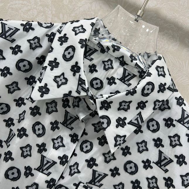 LV SLEEVELESS LOGO PRINT TOP 269951