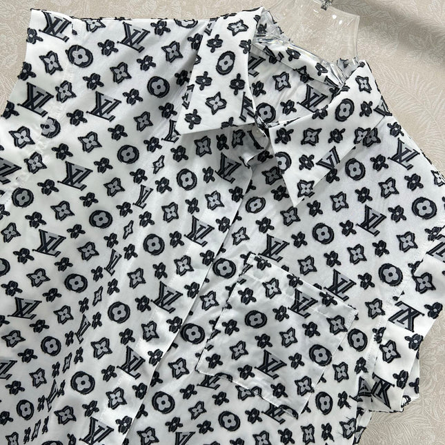 LV SLEEVELESS LOGO PRINT TOP 269951