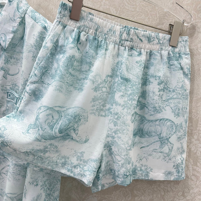 DIOR SET LONG-SLEEVE SHIRT AND SHORTS 269954