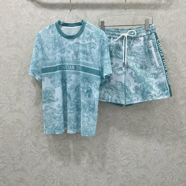 DIOR T-SHIRT AND SHORTS SET 269959