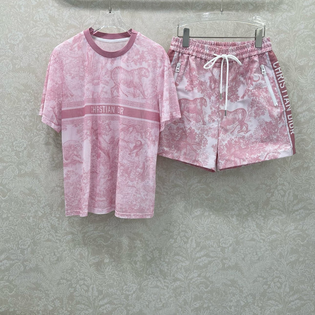 DIOR T-SHIRT AND SHORTS SET 269961