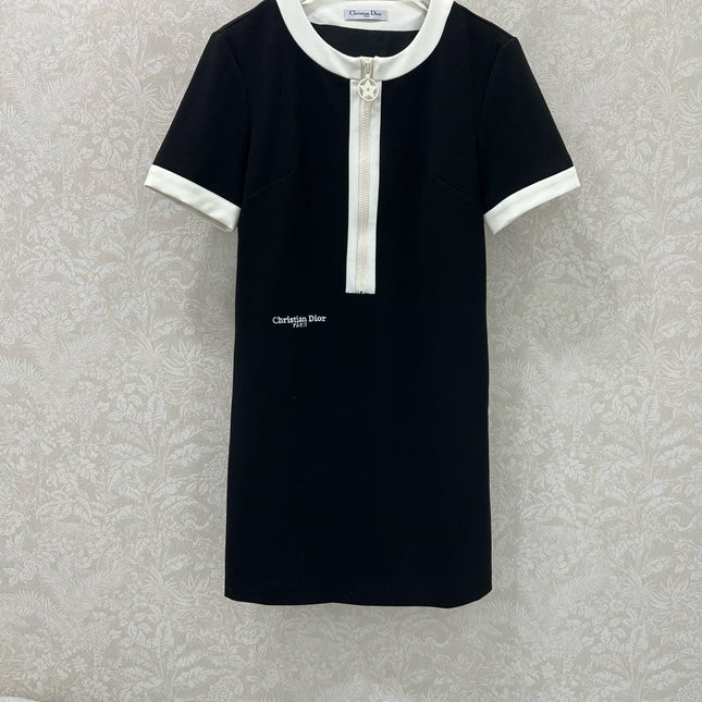 DIOR NEW SHORT-SLEEVE DRESS 269970