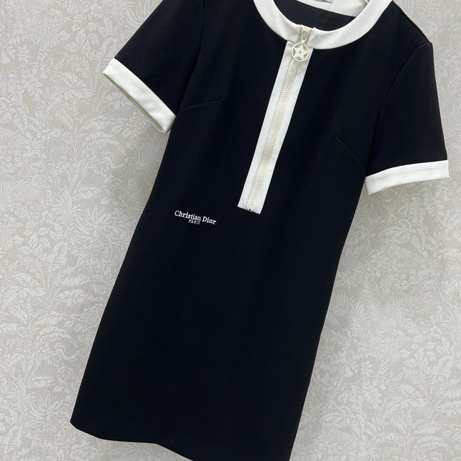 DIOR NEW SHORT-SLEEVE DRESS 269970
