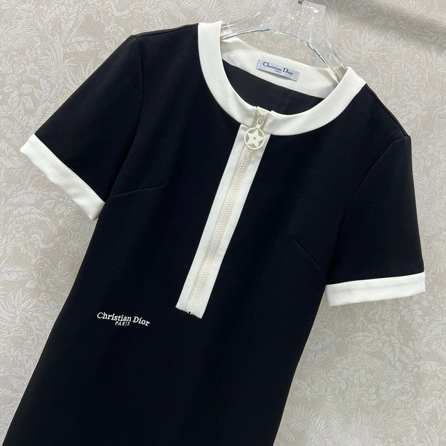 DIOR NEW SHORT-SLEEVE DRESS 269970