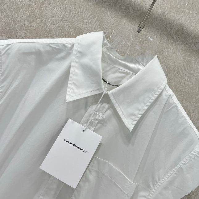 ALEXANDER WANG UNIQUE DESIGN SHIRT DRESS 272255