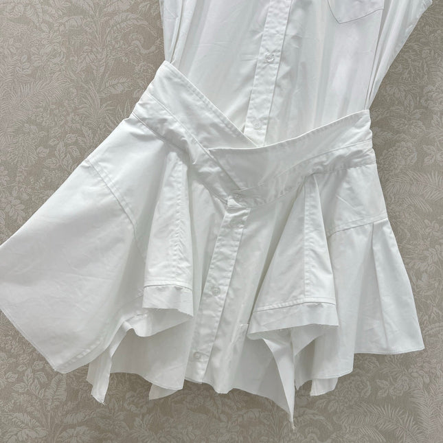 ALEXANDER WANG UNIQUE DESIGN SHIRT DRESS 272255
