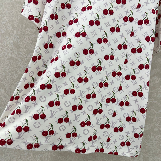LOUIS VUITTON CHERRY BLOSSOM PRINT T-SHIRT 275068