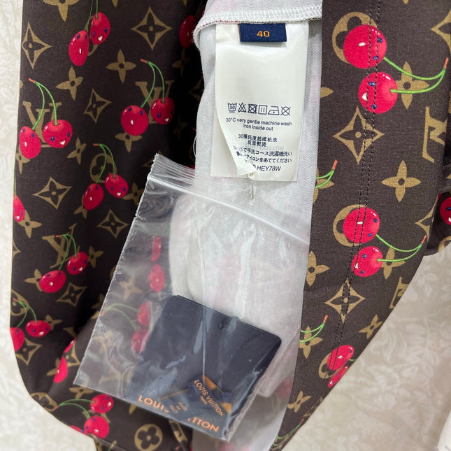 LOUIS VUITTON CHERRY BLOSSOM PRINT T-SHIRT 275069