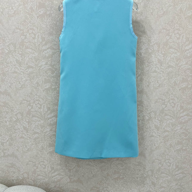 DIOR BLAZER DRESS WITH BEE EMBROIDERY 275244