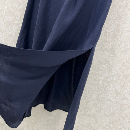PRADA LONG DRESS WITH ELASTIC WAISTBAND 275254