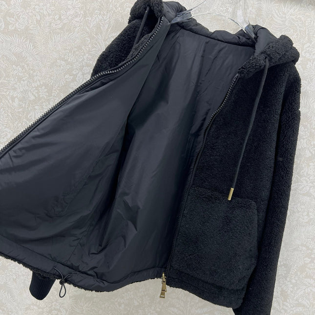 MONCLER 25S SHEARLING JACKET 302800