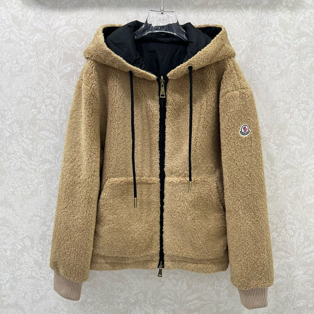 MONCLER 25S SHEARLING JACKET 302803