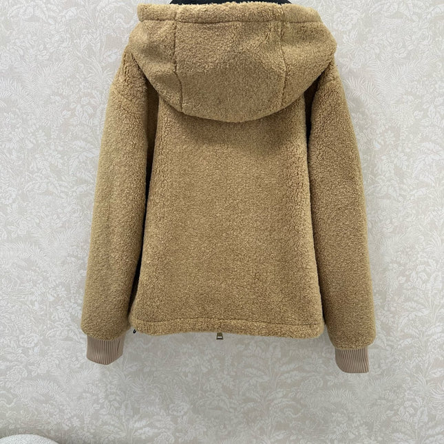 MONCLER 25S SHEARLING JACKET 302803