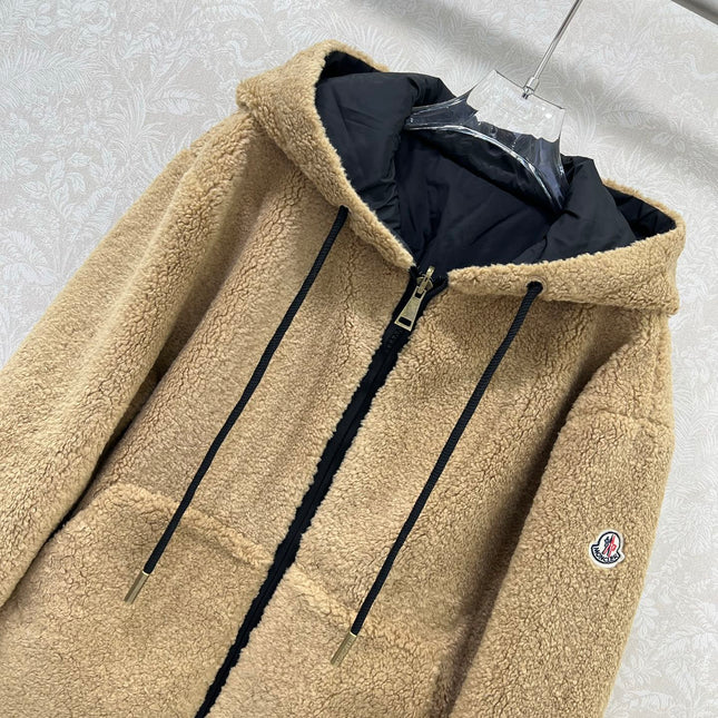 MONCLER 25S SHEARLING JACKET 302803