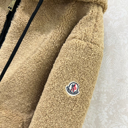 MONCLER 25S SHEARLING JACKET 302803