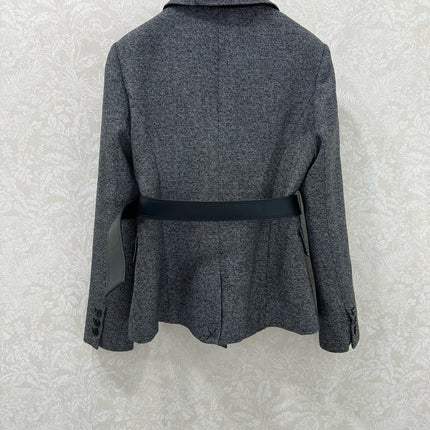 DIOR 25S BELTED KNIT CARDIGAN STYLE 012