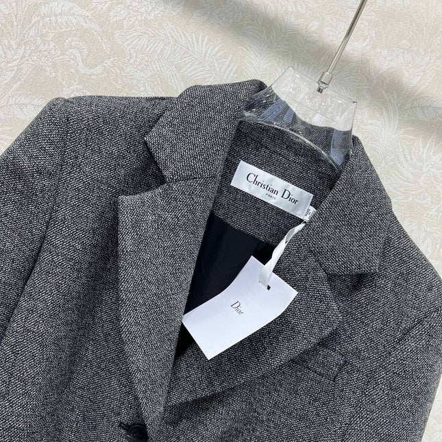 DIOR 25S BELTED KNIT CARDIGAN STYLE 012
