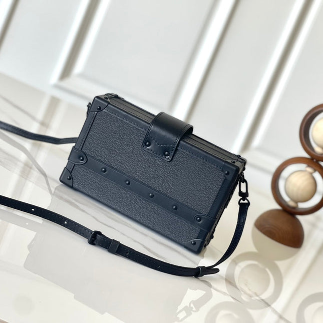PETITE MALLE 20 IN BLACK CALFSKIN