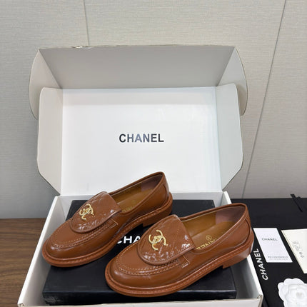 MOCCASIN 2.5 CM IN GINGERBREAD BROWN PREMIUM LAMBSKIN