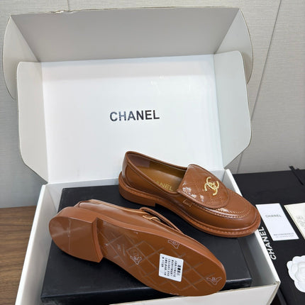 MOCCASIN 2.5 CM IN GINGERBREAD BROWN PREMIUM LAMBSKIN