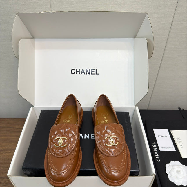 MOCCASIN 2.5 CM IN GINGERBREAD BROWN PREMIUM LAMBSKIN