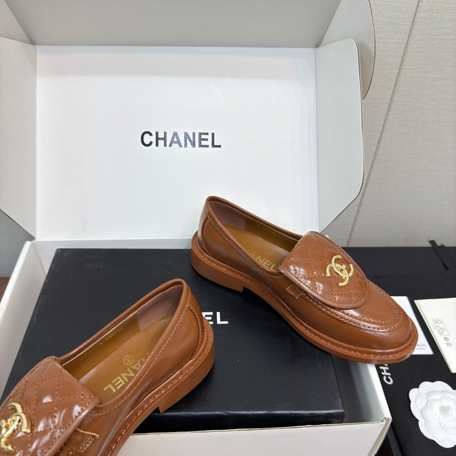 MOCCASIN 2.5 CM IN GINGERBREAD BROWN PREMIUM LAMBSKIN