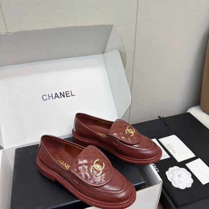 MOCCASIN 2.5 CM IN JAM RED PREMIUM LAMBSKIN