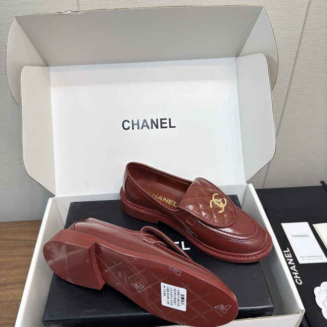 MOCCASIN 2.5 CM IN JAM RED PREMIUM LAMBSKIN